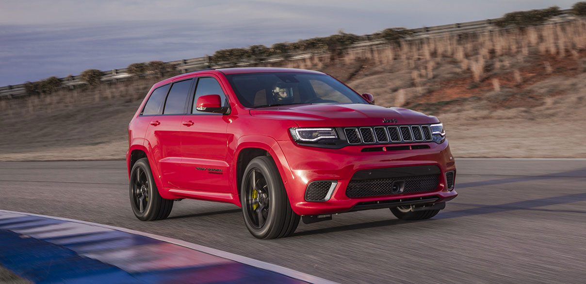 Jeep Grand Cherokee Trackhawk Leistung Neu Definiert