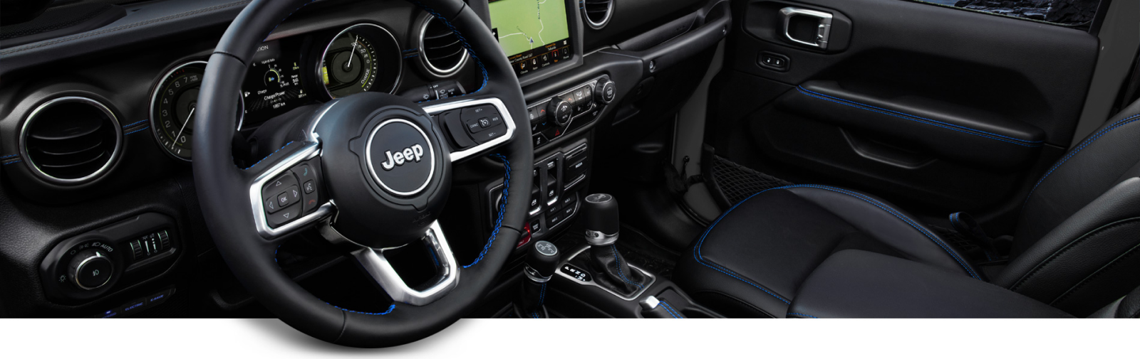Interieur  Jeep® Wrangler 4xe Plug-in-Hybrid