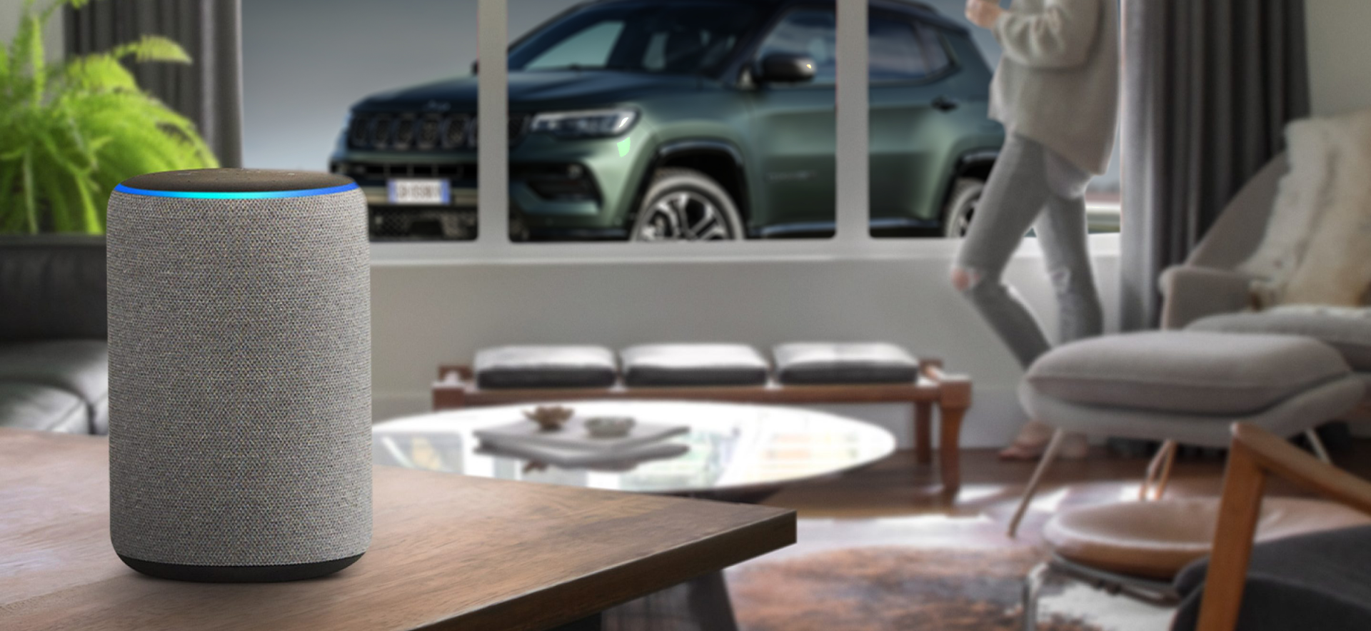 JEEP<sub>®</sub> APP* MIT AMAZON ALEXA INTEGRATION