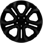 18" Leichtmetallräder in Gloss Black