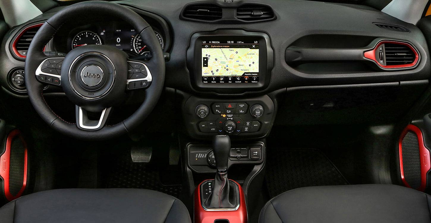 Interieur Jeep Renegade Kompakt Suv Des Jahres Der Neue