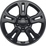  16”-Leichtmetallräder in schwarz