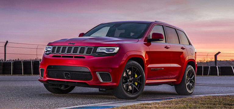 Jeep Grand Cherokee Trackhawk Neuer Standard Der Suv Leistung