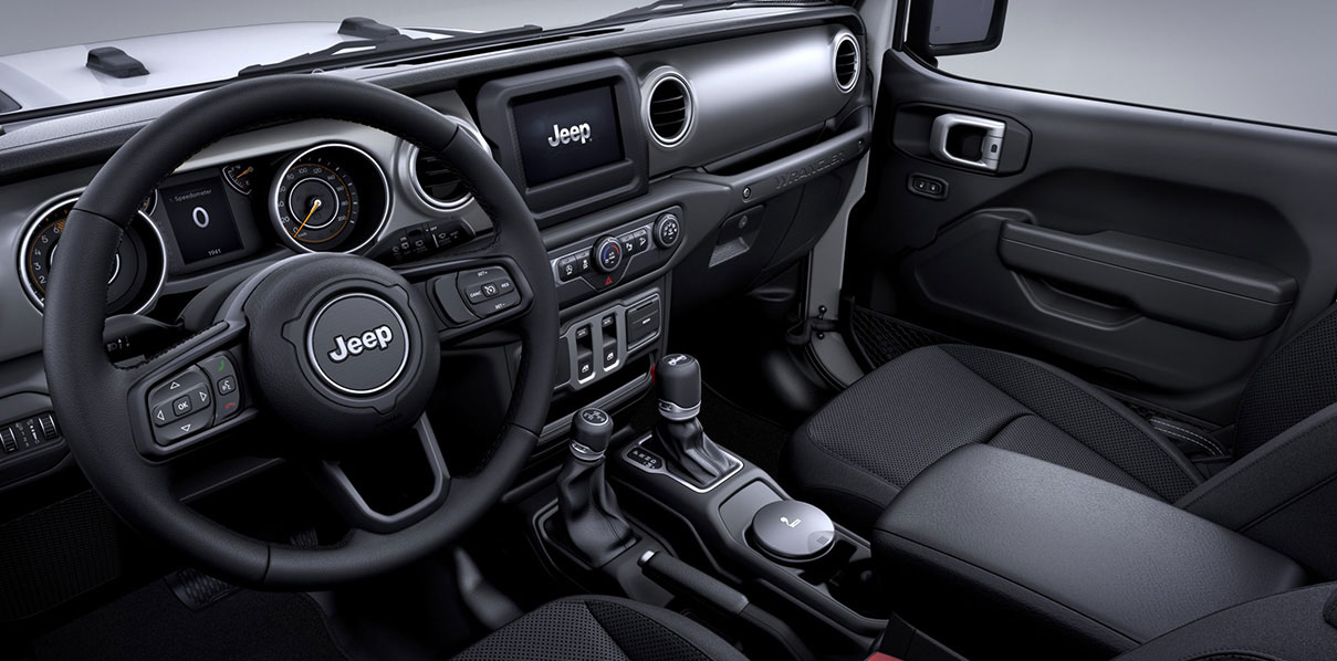 Jeep® Wrangler JL, Interieur